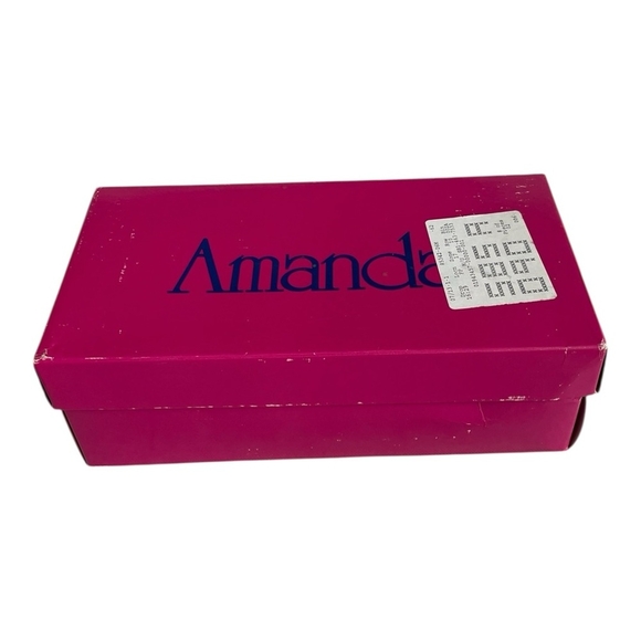 NIB AMANDA Martini Metallic Gold Women’s Shoes Clear Heels Rhinestone Sandals 36 - Picture 8 of 8